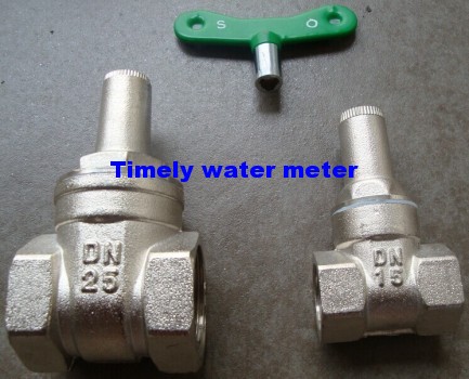 LOCKABLE BRASS GATE VALVE